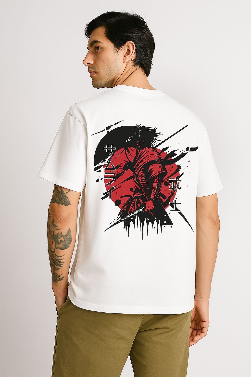 Mens Samurai Bloodline oversize t-shirt