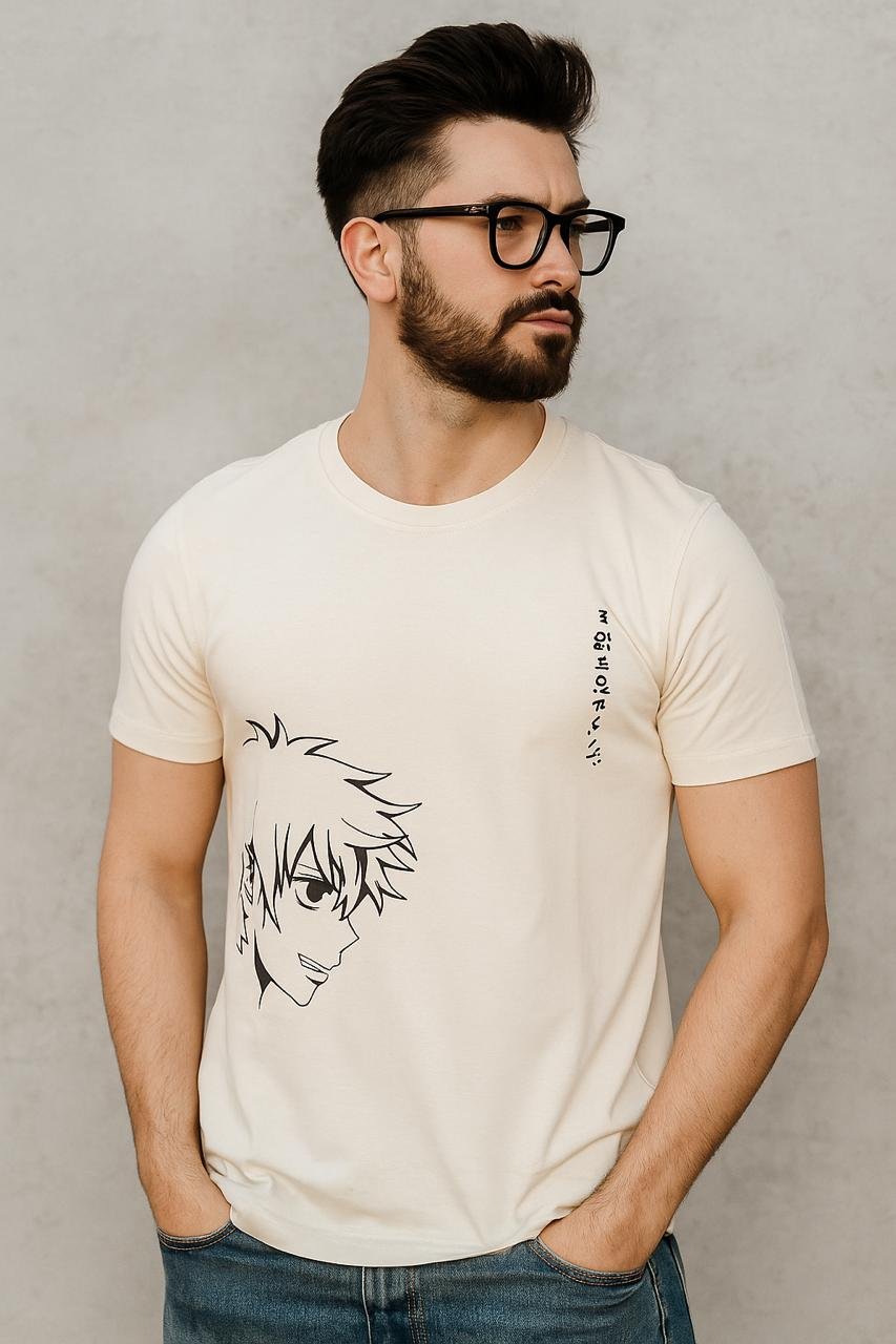 killua zoldyck round neck tshirt