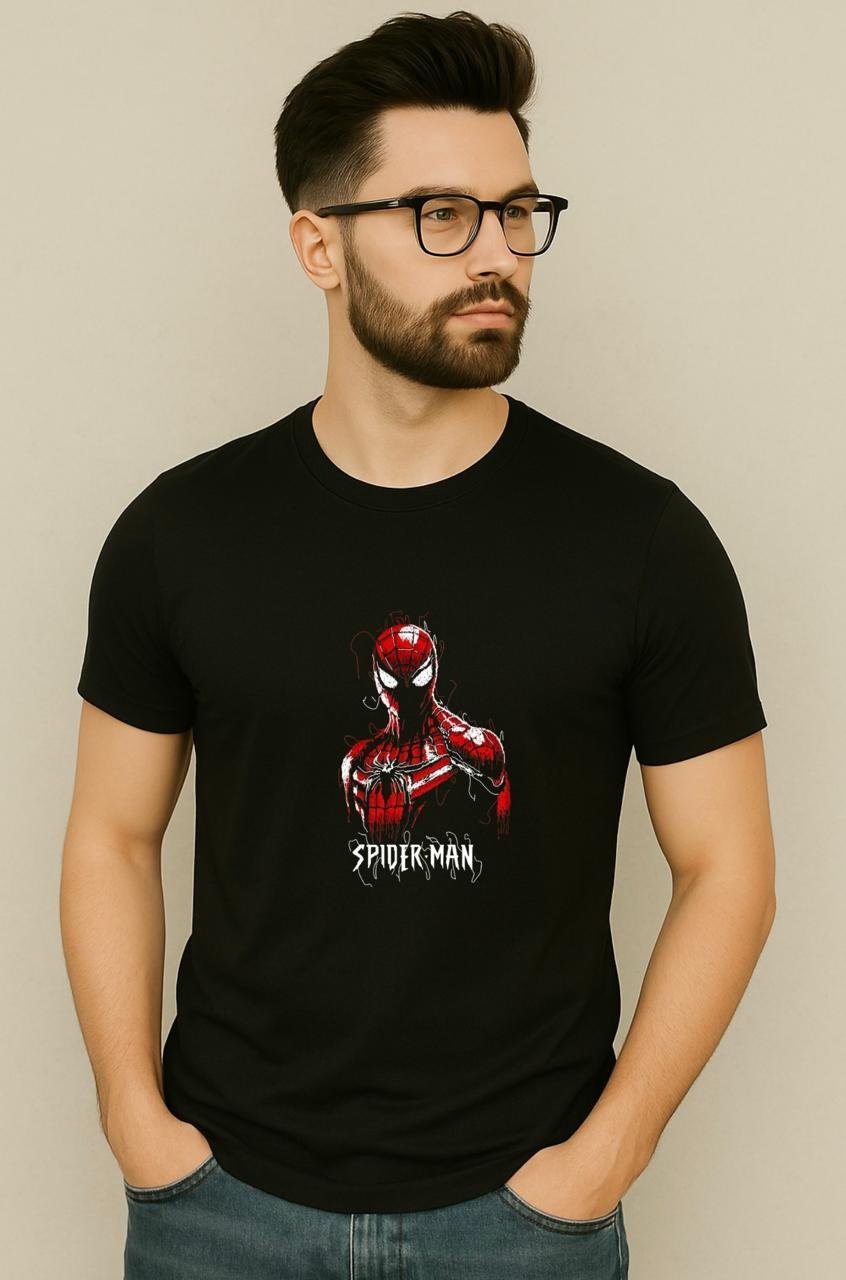 Spider-Man Graphic round neck tshirt