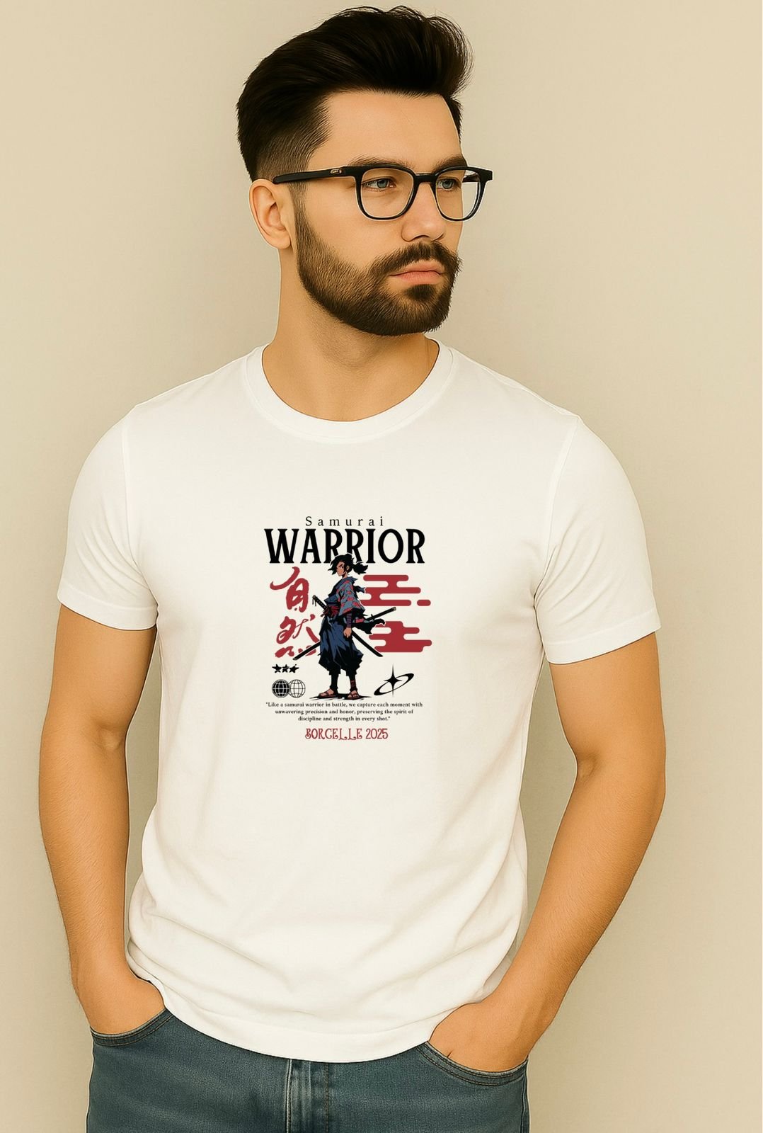 Samurai WARRIOR ROUND NECK TSHIRT