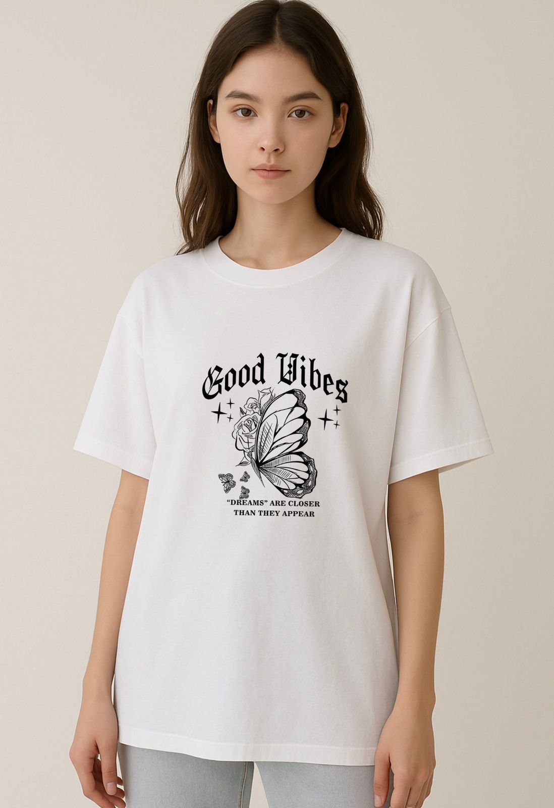 Good Vibes Oversize T-Shirt